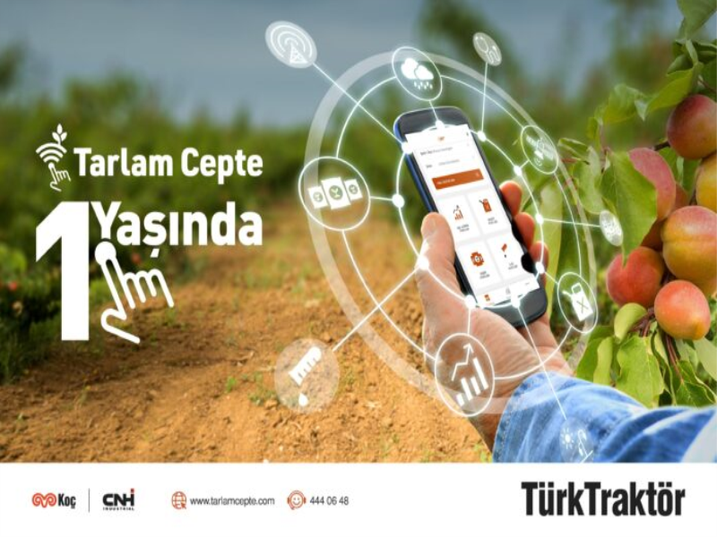 TürkTraktör ‘Tarlam Cepte’ mobil uygulamasını 20.000 çiftçi kullanıyor