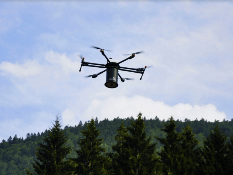 Dronelar ile tohum topu atışı yapan girişim: Ecording