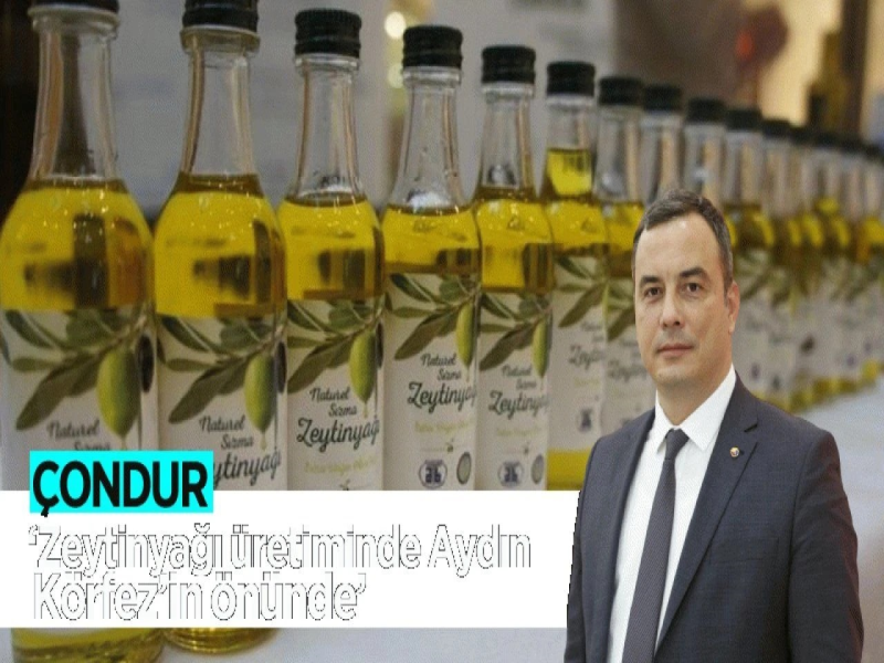Çondur'dan Müjdeli Haber: "Türkiye, Zeytinyağı Üretiminde Dünya İkincisi!"