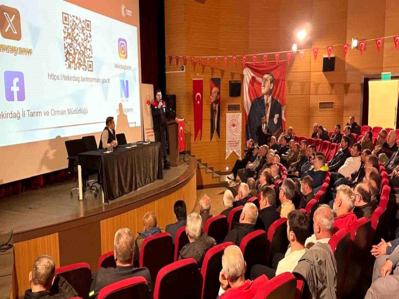 Çiftçilere tarımsal destek toplantısı: Yeni model anlatıldı 