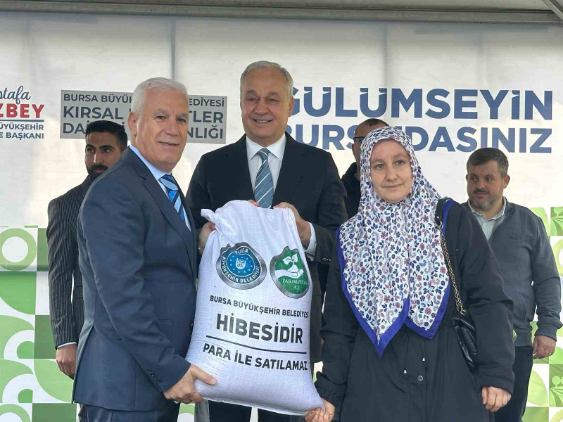 Bursa'da Çiftçilere Yüzde 100 Hibeli 47 Ton Buğday Tohumu Desteği Sağlandı